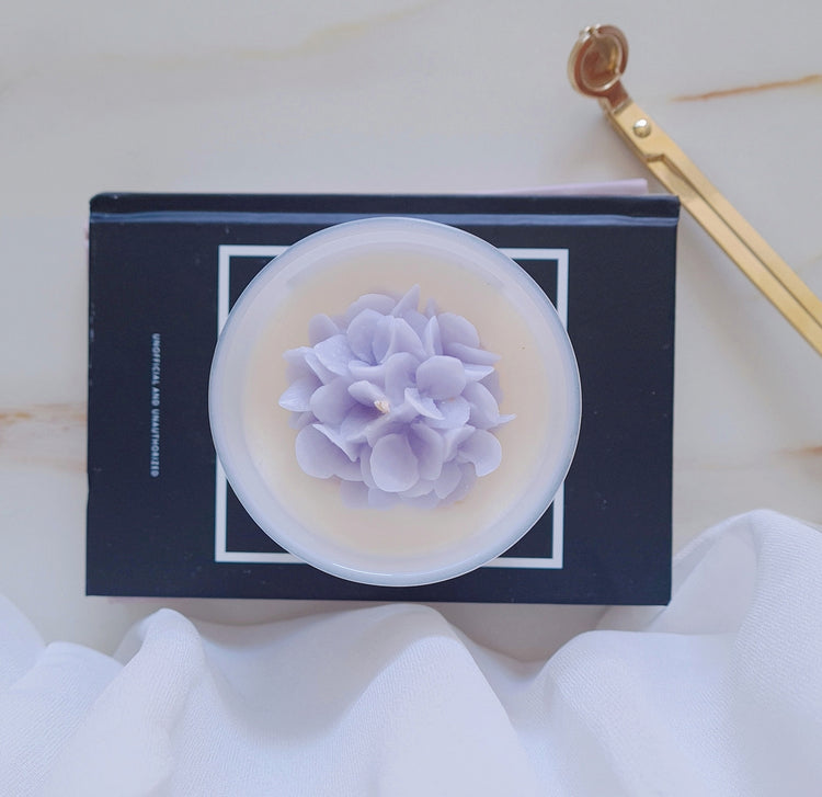 The Hydrangea Premium Candle